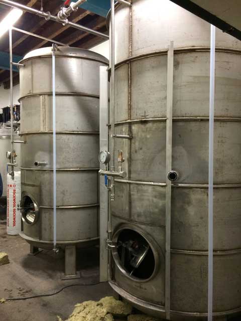 beer conditioning vessel for brewery in lewes
